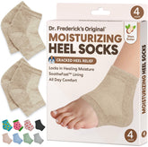 Dr. Frederick's Original pack de chaussettes talons hydratantes pour une hydratation profonde.