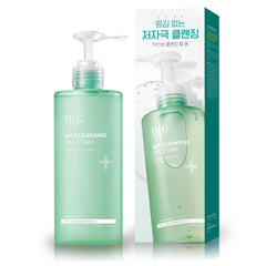 Dr.G bouteille du gel nettoyant pH doux sur étagère, nettoyage quotidien respectueux.