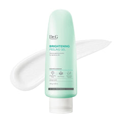 Dr.G gel exfoliant éclaircissant en bouteille pour peau lumineuse.