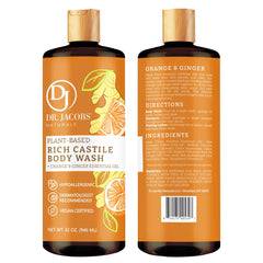 Bouteille DR.JACOBS NATURALS avec mousse douce.