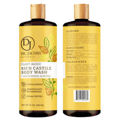 Texture crèmeuse du savon castile amande pour une sensation douce.