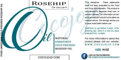 Dr Joe Lab huile de rose-musquée application visage: pénètre rapidement pour peau souple.