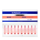 Dr.Melaxin Necksphalt ampoules emballage : prêt pour démarrer votre routine soin du cou.