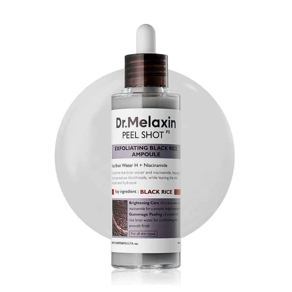 Dr.Melaxin Peel Shot Glow bouteille prête pour routine exfoliante