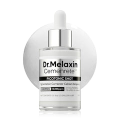 Dr.Melaxin Sérum Calcium Shot : bouteille élégante pour un usage quotidien et un teint plus clair.
