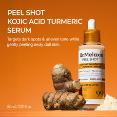 Texture fluide du sérum Dr.Melaxin pour peau lisse