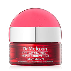 Dr.Melaxin TX Serum, bouteille élégante pour hydrater et teint uniforme.