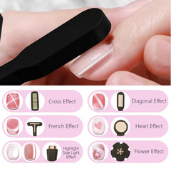 Dr.nail démonstration d'utilisation à domicile pour une manucure