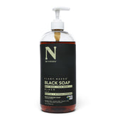 Dr. Natural savon noir multi-usages en bouteille, utilisation pratique et naturelle