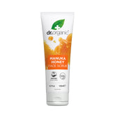 Dr. Organic Manuka Honey Face Scrub emballage recyclable pour routine écoresponsable
