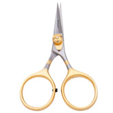 Ciseaux Dr. Slick 4 poignes dorees offrent une prise en main précise pour le montage de mouches.