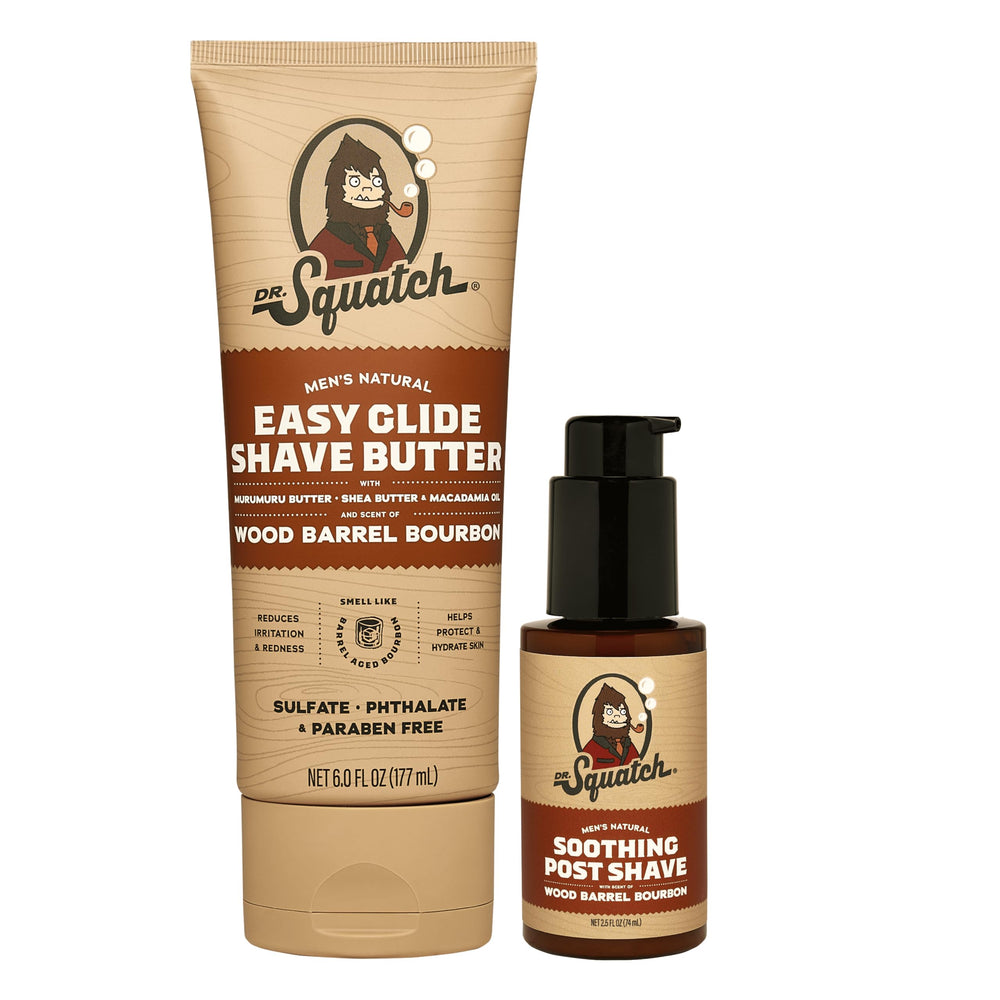 Dr. Squatch Beurre de rasage Easy-Glide pour une glisse fluide