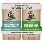 Dr. Squatch Rainforest Rapids déodorant en bâton pour une fraîcheur durable sans aluminium.