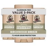 Dr. Squatch Birchwood Breeze: déodorant bâton pour une fraîcheur durable.