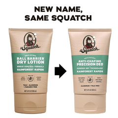 Dr. Squatch déodorant corporel homme texture poudreuse qui sèche sans bavure