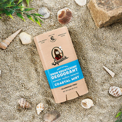 Formulation naturelle sans aluminium du déodorant Dr. Squatch pour la peau
