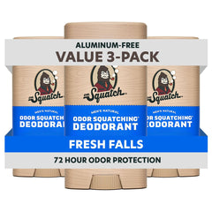 Dr. Squatch Fresh Falls déodorant naturel en baton pour homme offrant une protection longue durée