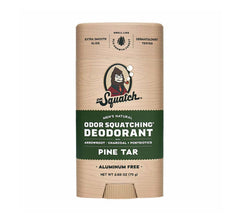 Dr. Squatch déodorant pour hommes, texture crème pour une application confortable.