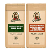 Dr. Squatch Pine Tar – bouteille nette et parfum durable.
