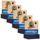 Savon solide Fresh Falls de Dr. Squatch pour une peau propre et rafraîchie.