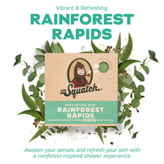 Dr. Squatch Coconut Castway — savon naturel, texture nourrissante pour peau douce.