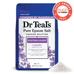 Dr Teal's bain-mousse lavande et bouteille 34oz pour spa maison