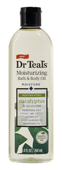 Dr Teals huile coco, bouteille 8,8 oz, peau douce et nourrie.