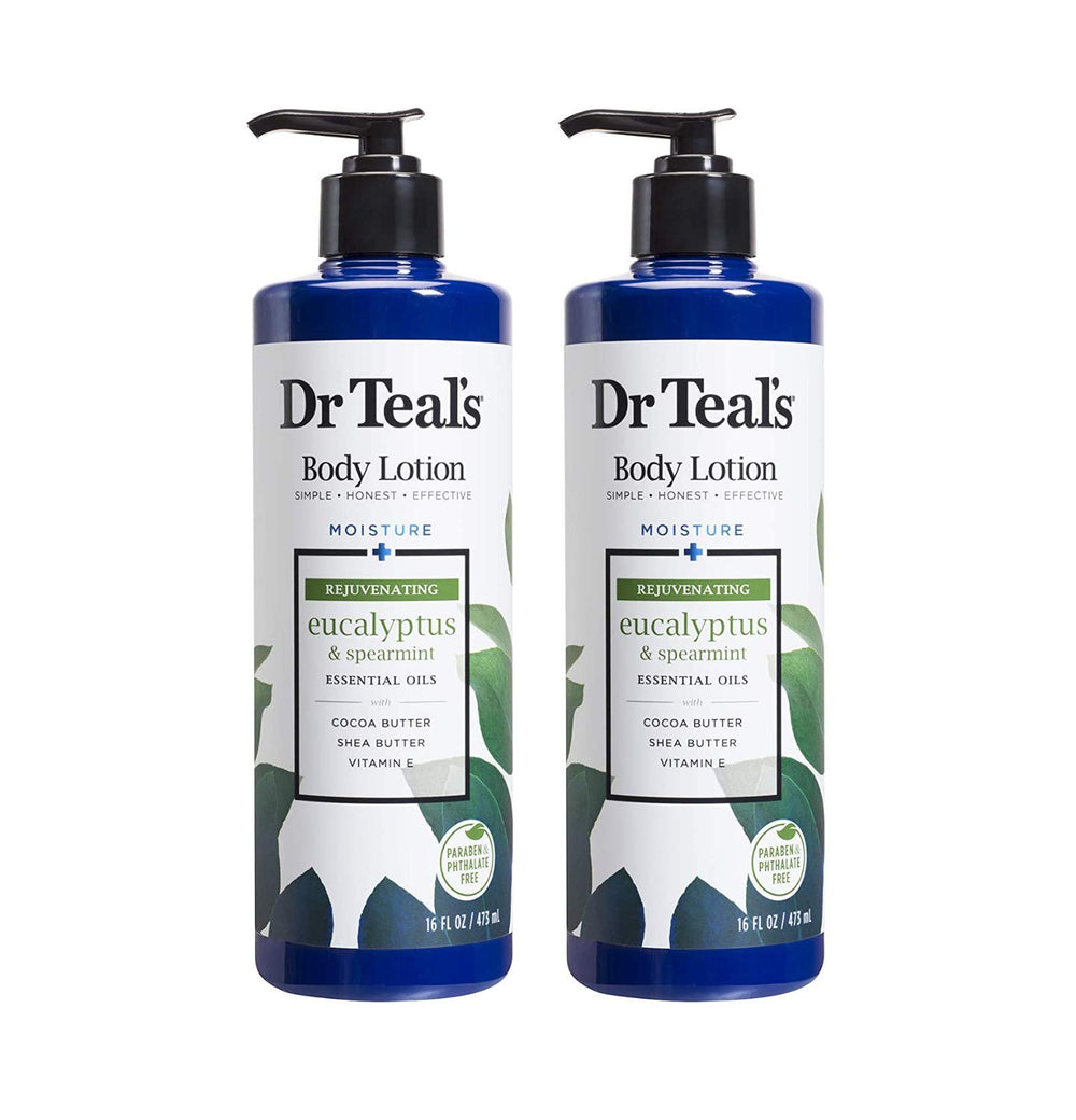 Dr Teal’s lotion corporelle eucalyptus menthe hydratation quotidienne pour peau douce
