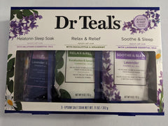 Dr Teal's Relax & Relief Eucalyptus : bain d'Epsom apaisant les muscles et favorisant la détente.
