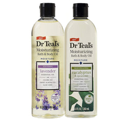 Dr Teal's Lavande – set cadeau avec huile de bain pour hydratation et détente.
