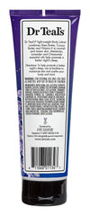 Dr Teal's Thérapie Nocturne – duo de bouteilles 8oz offrant hydratation et protection cutanée.