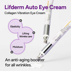 Dr.twentyproject Lifderm appareil massage yeux — vibration favorisant l absorption.