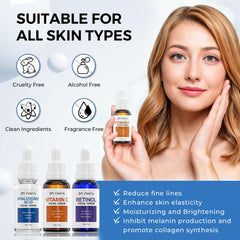 DR.YIMAN Sérum rétinol – texture améliorée et clarté de peau.