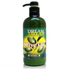 Dream Dream Lotion Olive – bouteille 750 ml prête pour les soins corporels