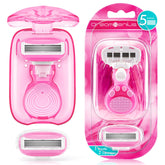 Rasoir DreamGenius de voyage avec étui pour rangement pratique pendant les déplacements.
