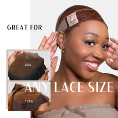 Dreamlover bande-reglable-attache-velcro, ajustement précis près de la ligne des cheveux.