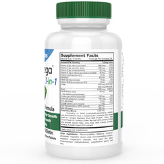 DrFormulas HairOmega – tablettes biotine 5000mcg, favorise la force des cheveux et des ongles.