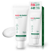 DrG crème apaisante pour imperfections du visage, bouteille de 70ml.