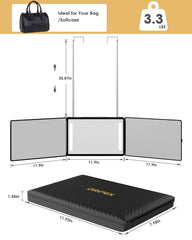 Miroir Dripex LED rechargeable pour éclairage précis