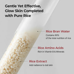 Dr.Melaxin tonique riz fermentation apporte nutrition et vitalité à la peau.