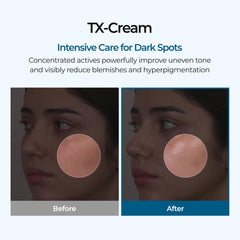 Texture onctueuse de Dr.Melaxin TX prête à l’application douce