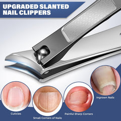 DRMODE coupe-ongles 45° inclinée, accès facilité aux zones difficiles.