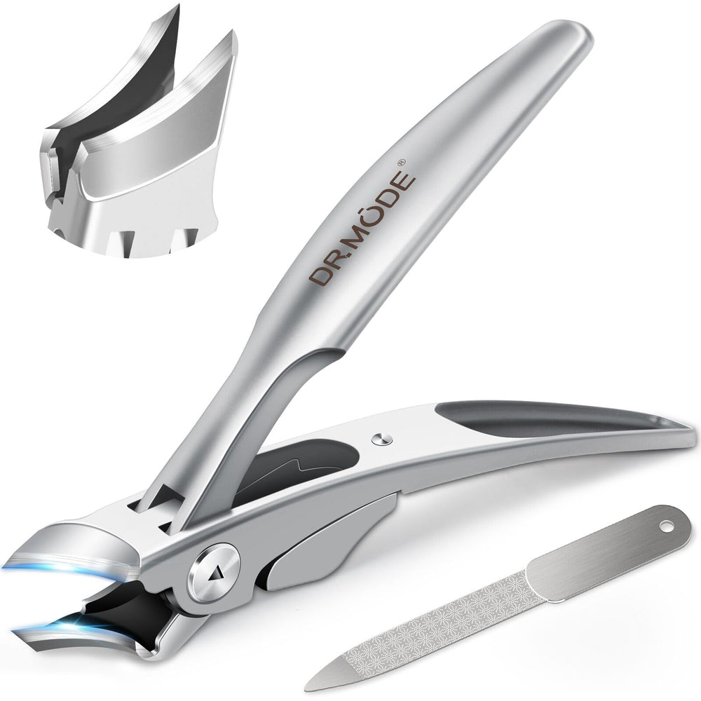 DRMODE Coupe-ongles à angle incliné offre une précision pour les ongles épais.
