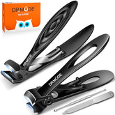 DRMODE coupe-ongles epais ouverture large, outil robuste pour ongles resistants.