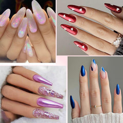 DRMODE paillettes caméléon : aspect changeant pour personnaliser les ongles