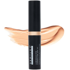 DRMTLGY Correcteur yeux lumineux SPF41 en flacon, apporte protection et correction des cernes.