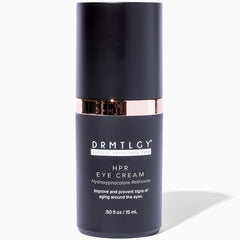 DRMTLGY HPR Contour des yeux en flacon, hydratation ciblée.
