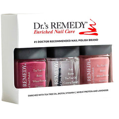 Dr. Remedy Brave Berry, vernis vibrant pour ongles forts et brillants.