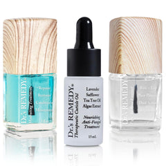 Dr.'s Remedy Restorative Trio – bouteille du kit pour renforcer les ongles.