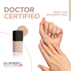 Vernis Dr.'s Remedy brillance longue durée pour une finition lumineuse.